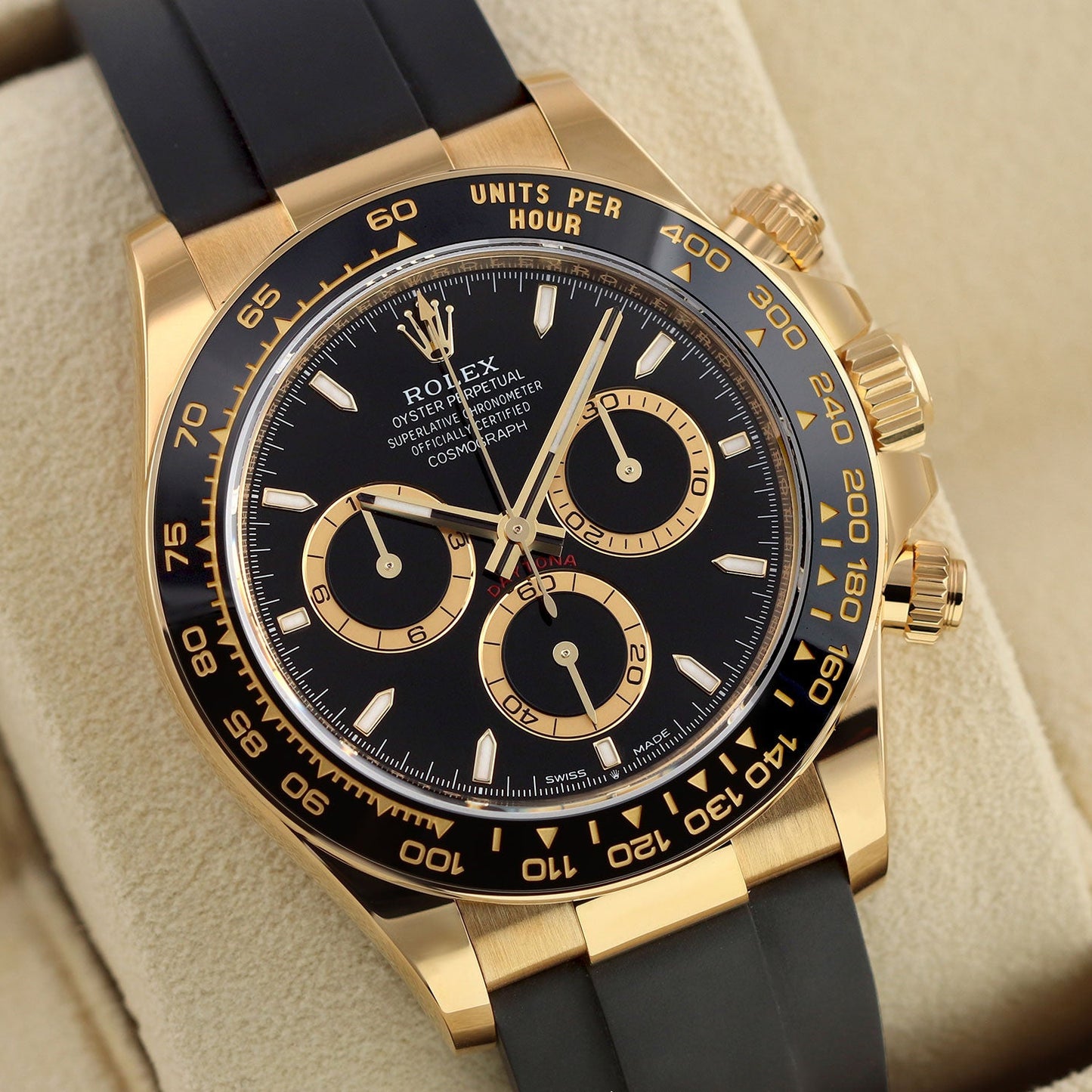 Rolex Cosmograph Daytona : or jaune