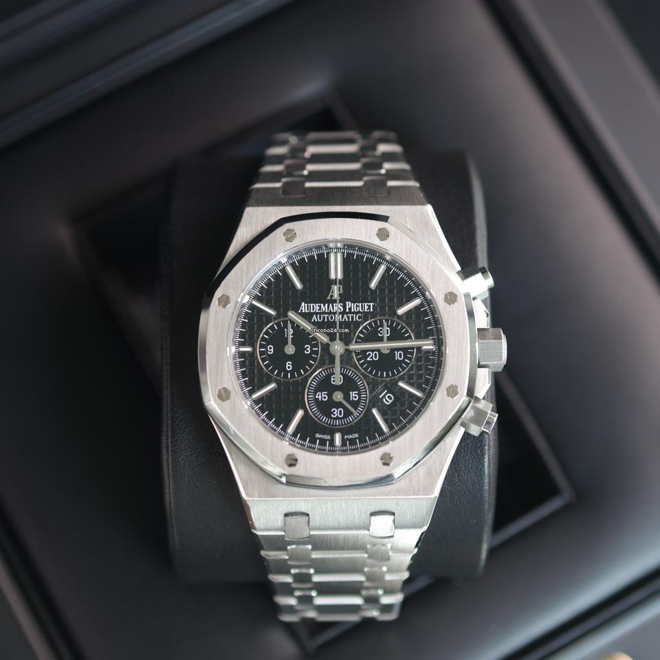 Audemars Piguet  Royal Oak Chronograph Black Dial