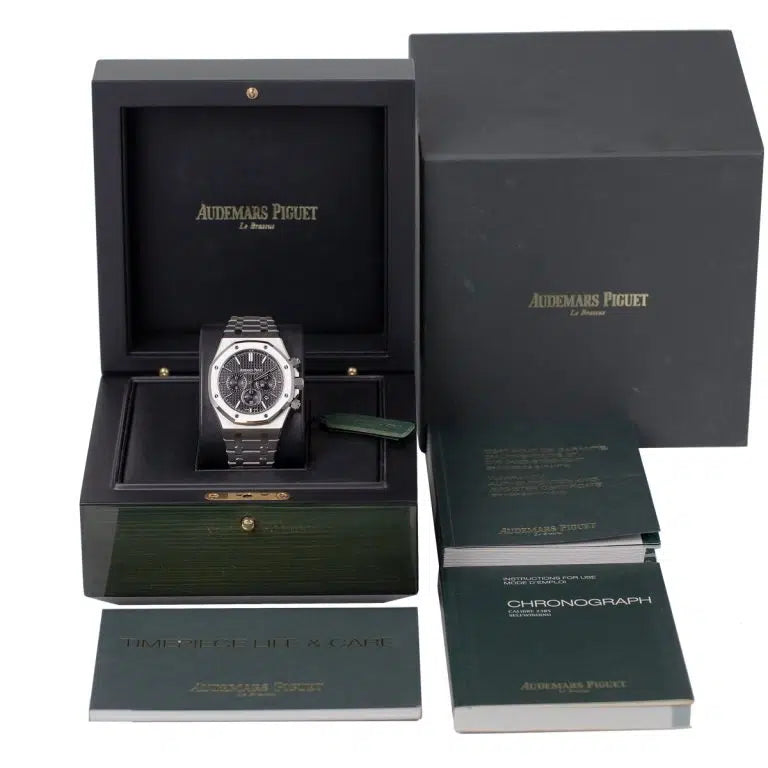 Audemars Piguet  Royal Oak Chronograph Black Dial