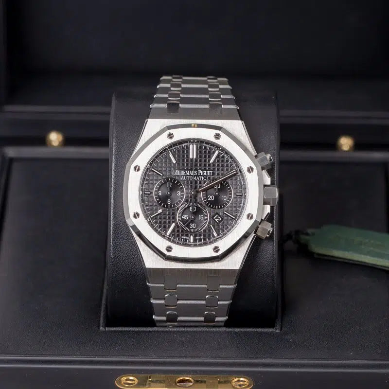 Audemars Piguet  Royal Oak Chronograph Black Dial