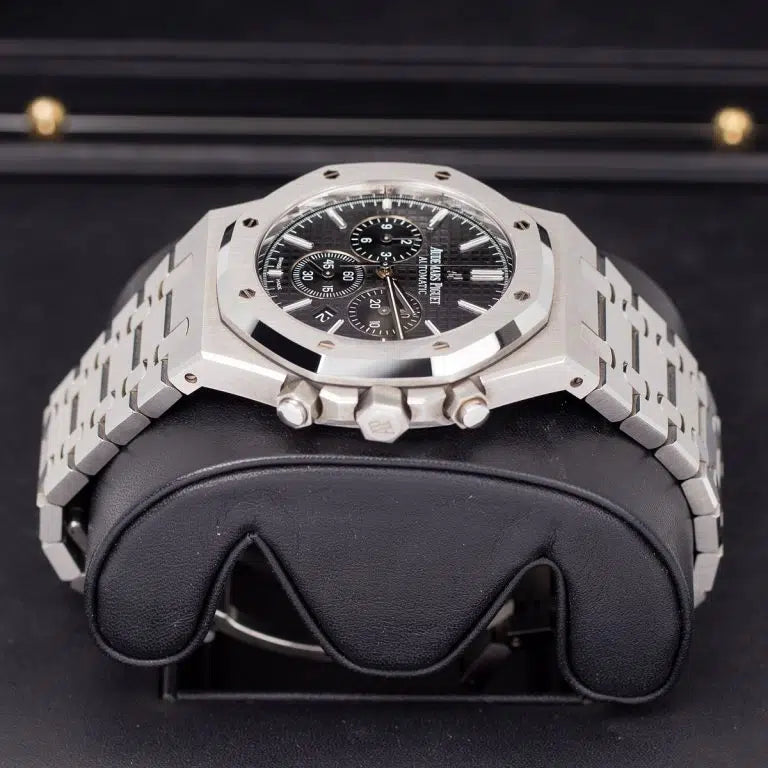 Audemars Piguet  Royal Oak Chronograph Black Dial