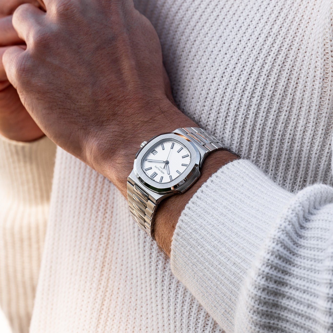 Patek Philippe Nautilus white Dial