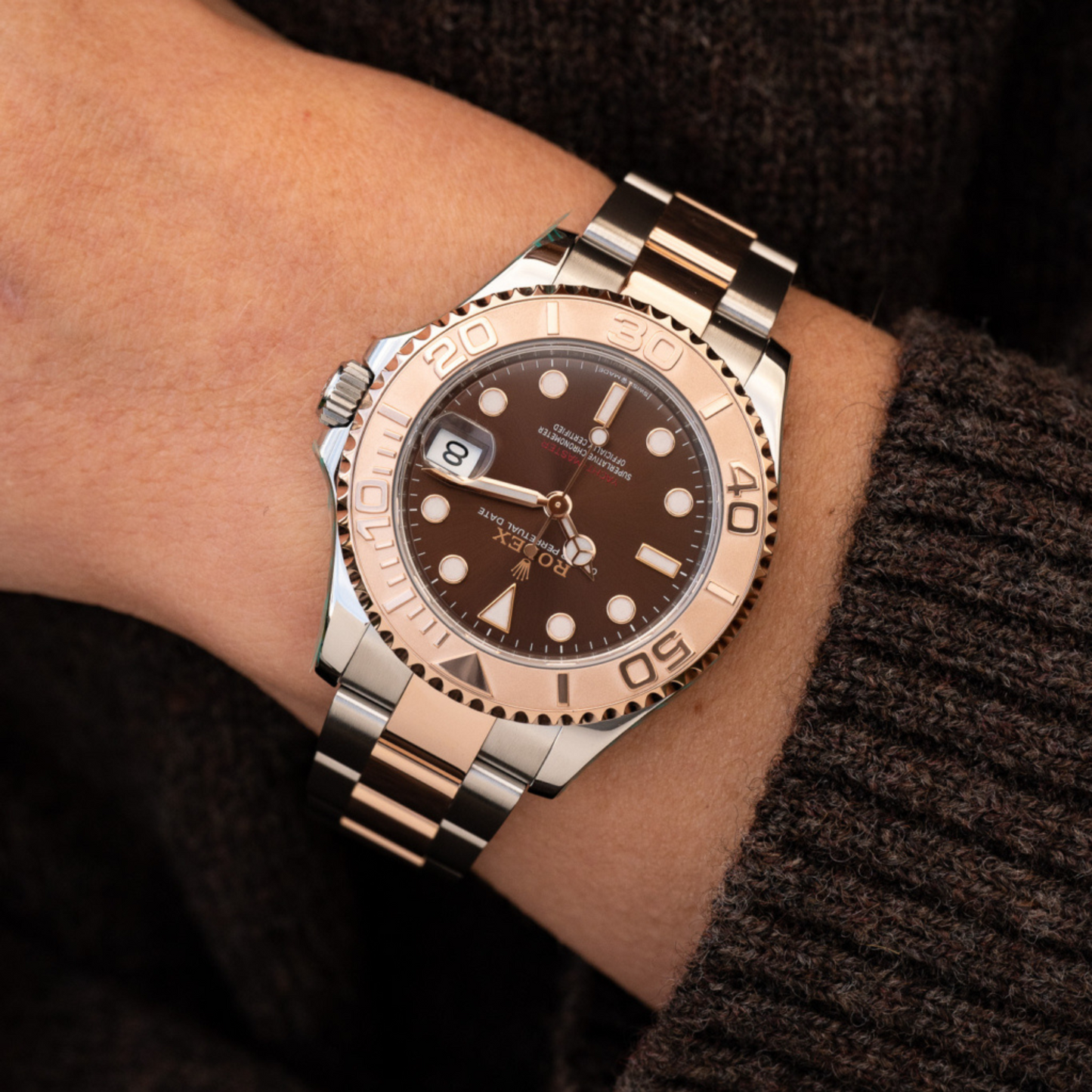 Rolex Yacht-Master  Chocolat