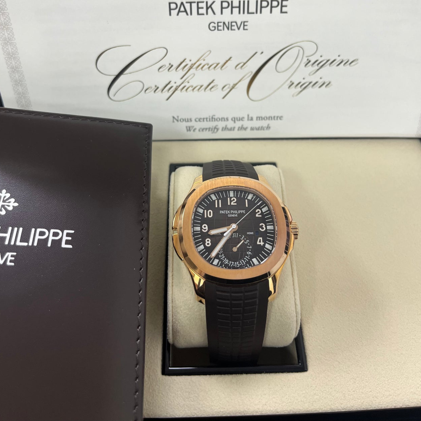 Patek Philippe Aquanaut Travel Time