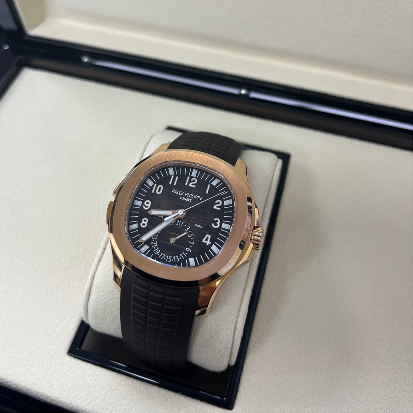 Patek Philippe Aquanaut Travel Time