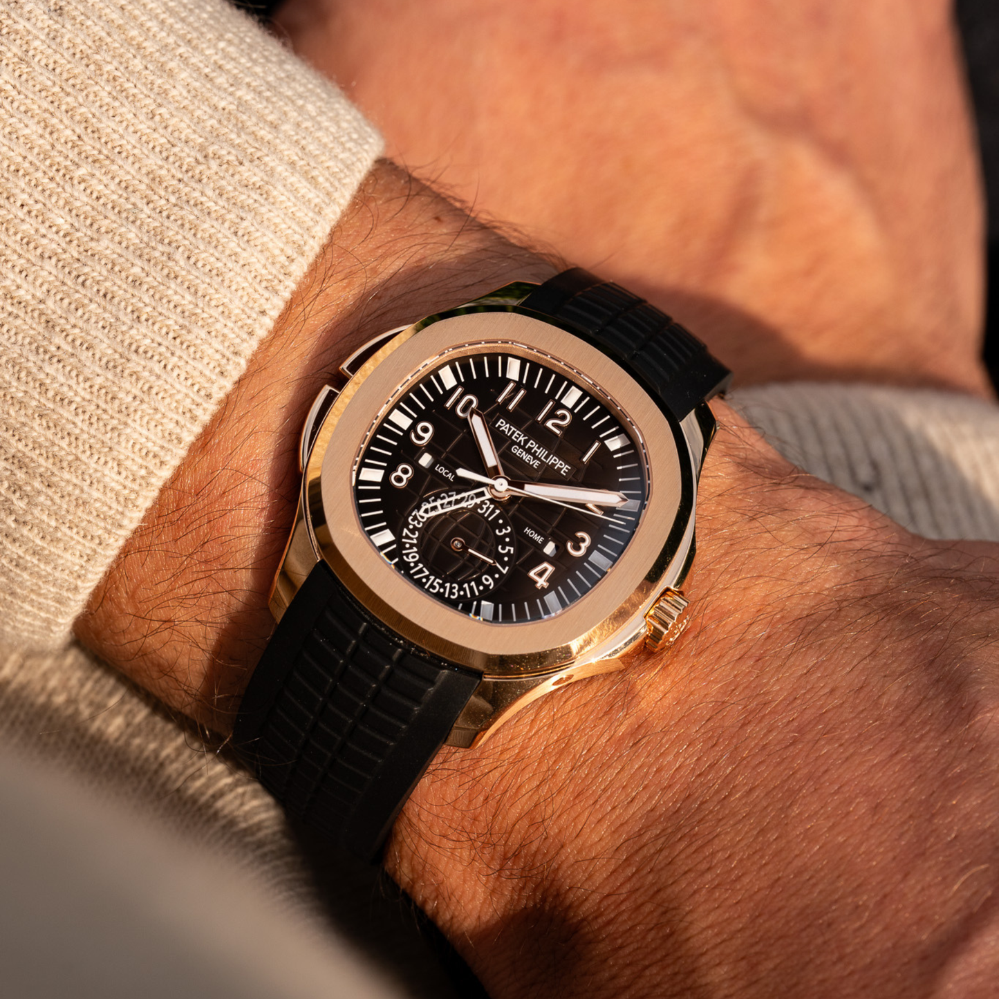 Patek Philippe Aquanaut Travel Time