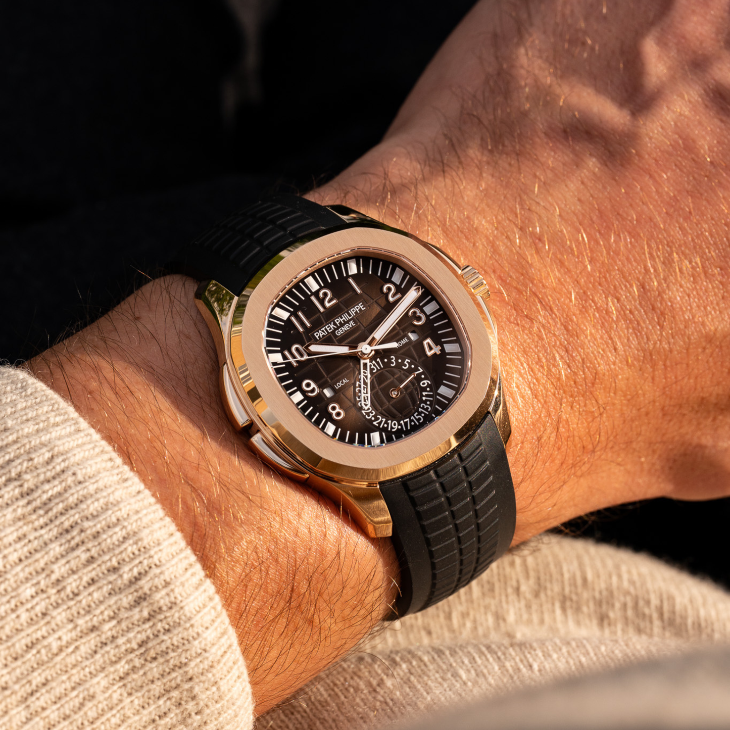 Patek Philippe Aquanaut Travel Time