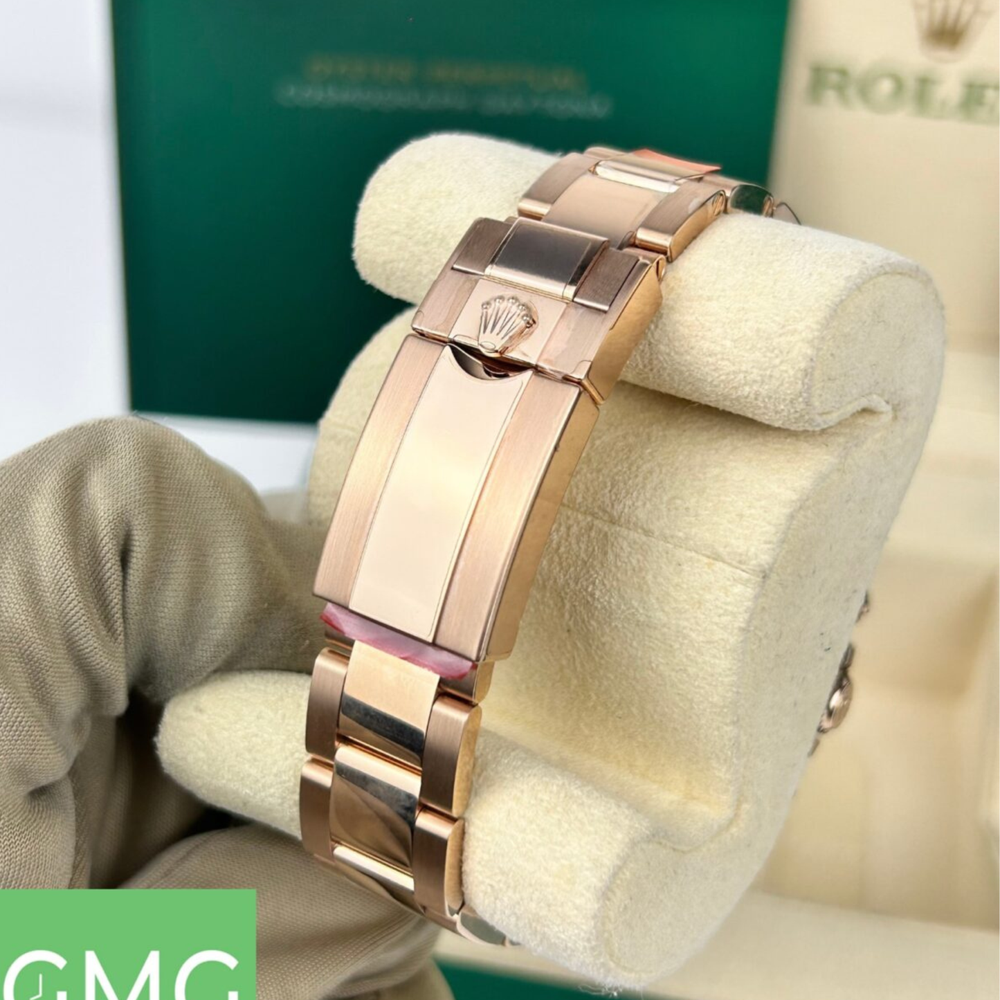 Rolex Daytona – Rose Gold Chocolate Baton Dial –