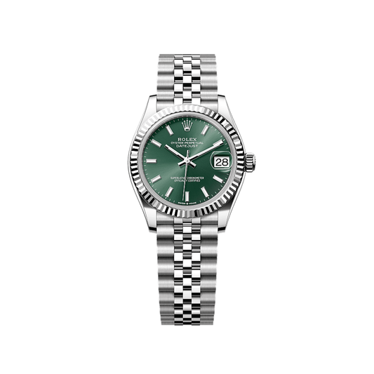 Datejust Vert acier Oystersteel et gris Femme