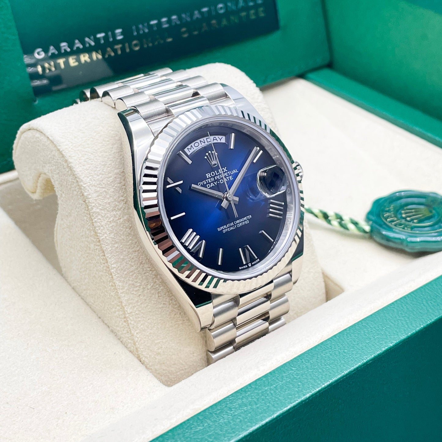 Rolex  Day-Date BLEU