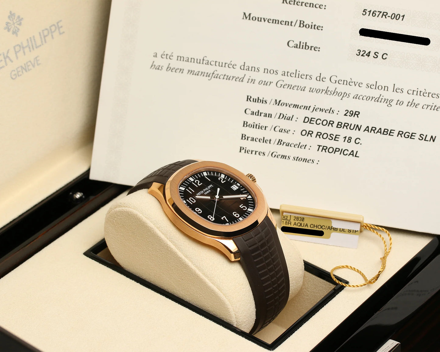 Patek Philippe Aquanaut Rose Gold