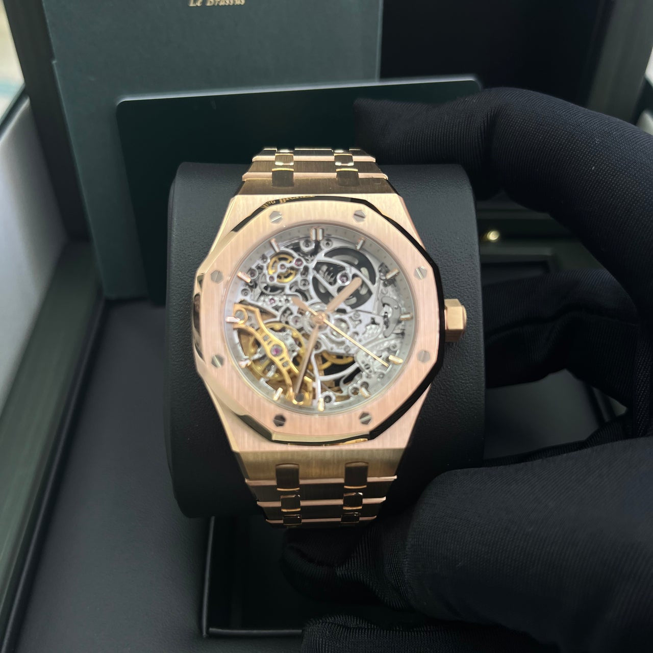 Audemars Piguet Royal Oak Skeleton Rose Or